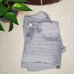 Grey Old Navy Boyfriend Shorts